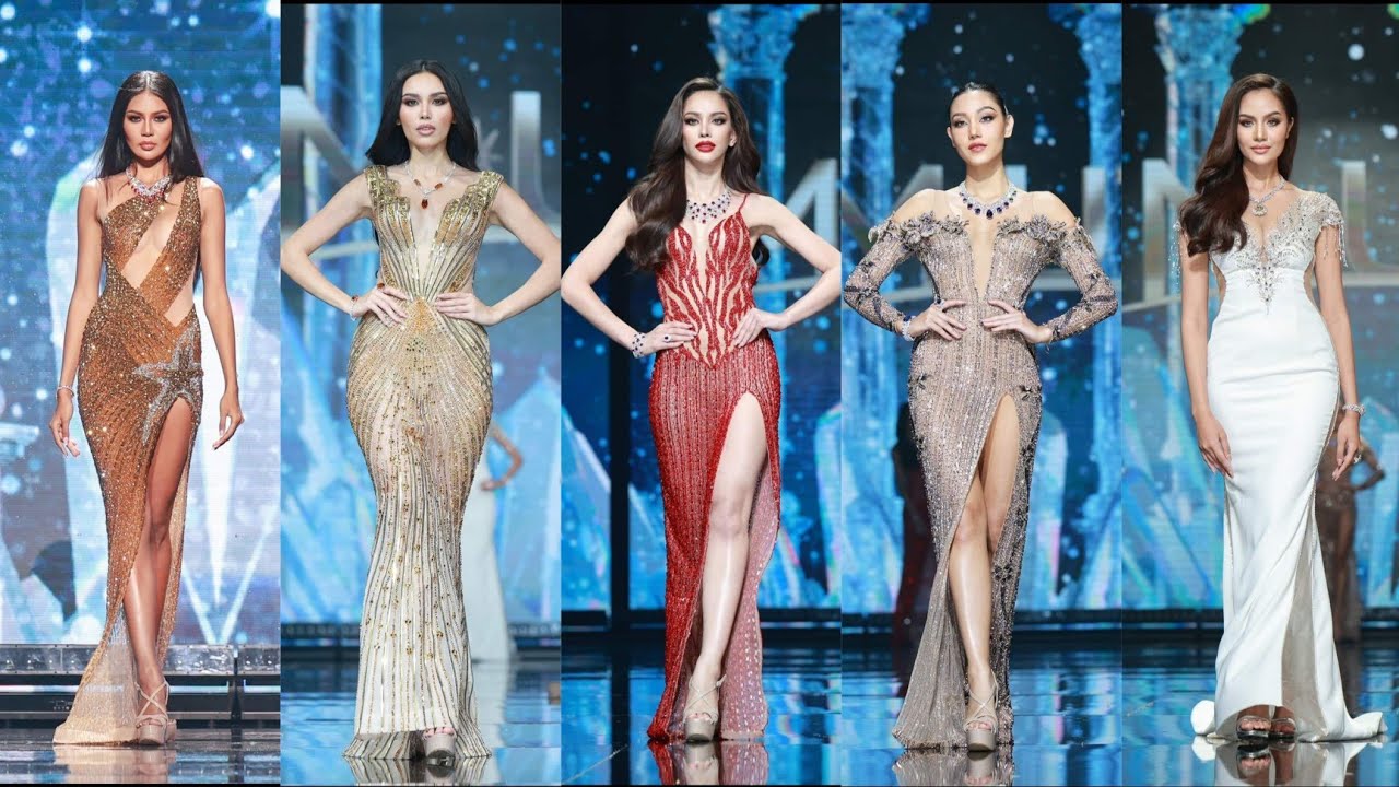 Miss Universe Thailand 2022 - Evening Gown Competition - Top 10