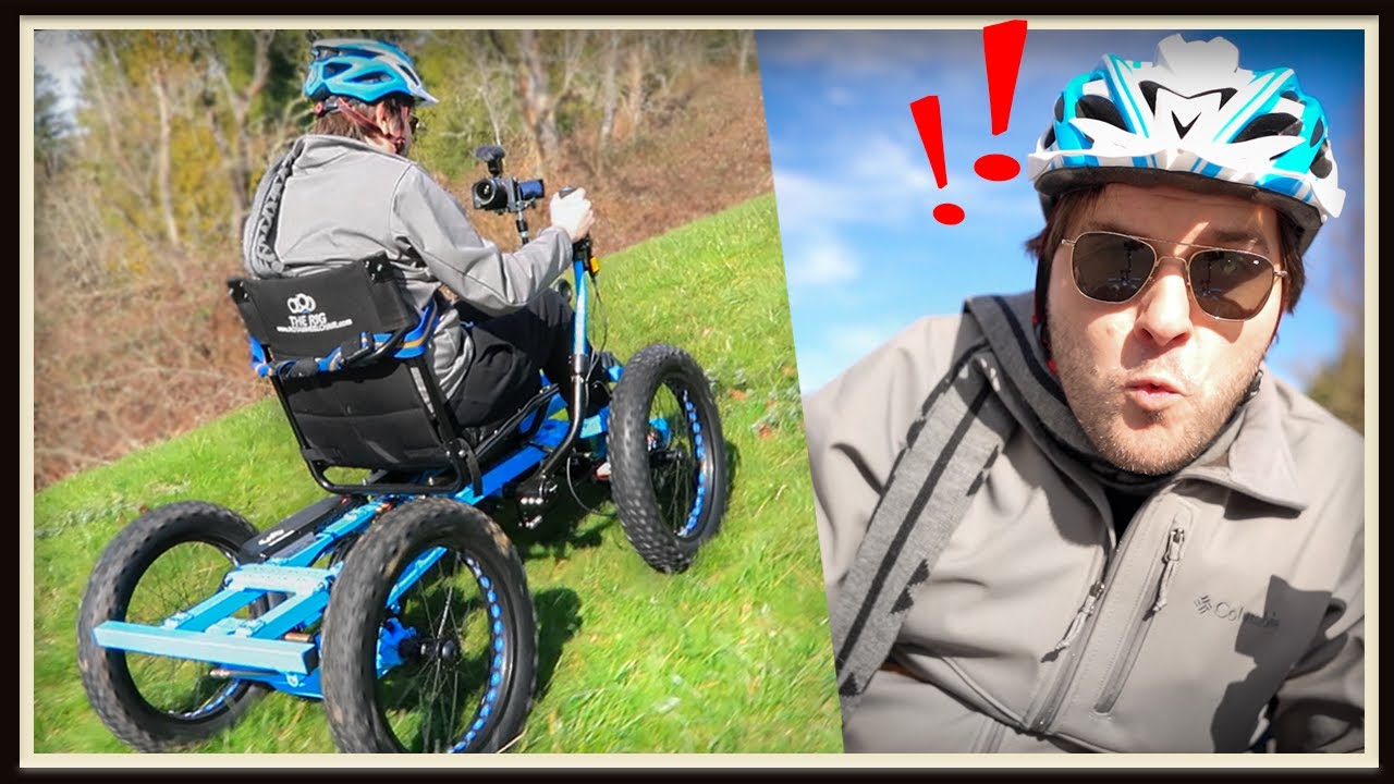 Life-Changing Experience On The NotAWheelchair!  (electric off road wheelchair)