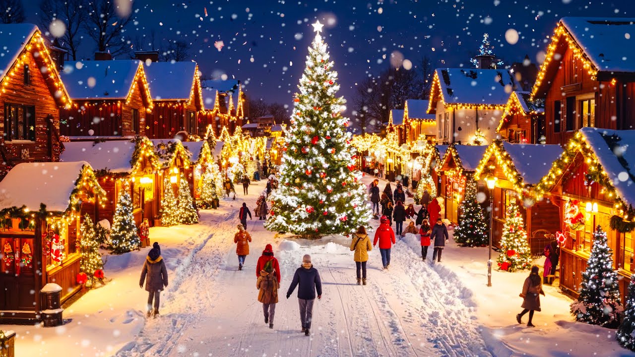 Relaxing Christmas Carol Music 🎁 Quiet and Comfortable Instrumental Music, Christmas Ambience 2026
