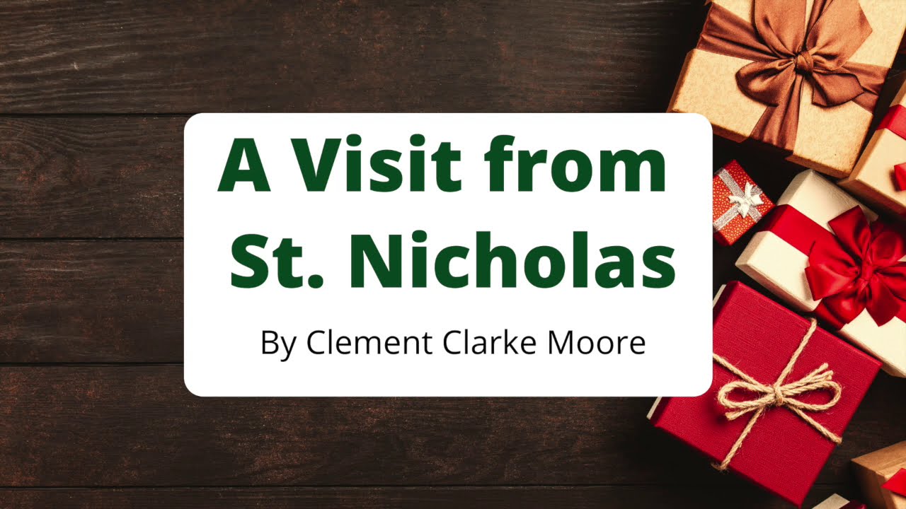 Twas the Night Before Christmas Poem (