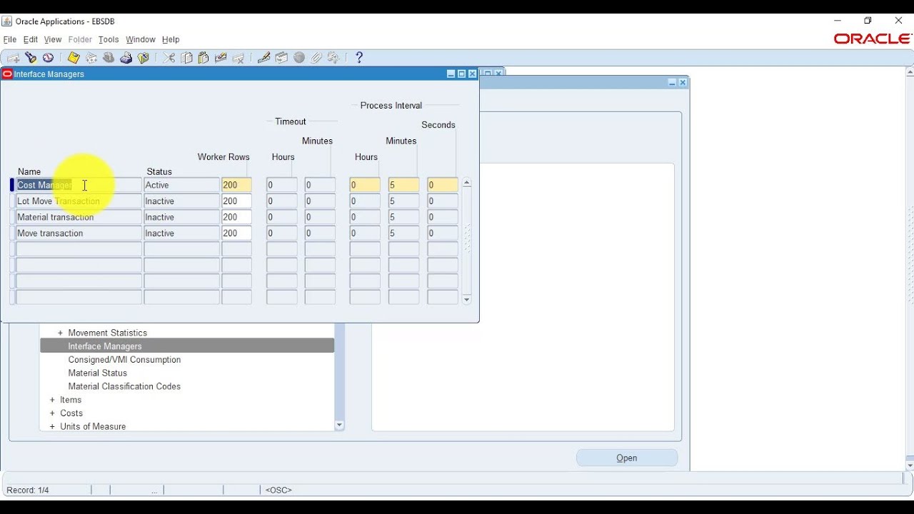 What is Cost Manager and how to Cost Material Transactions in Oracle Inventory? (on Oracle EBS R12)