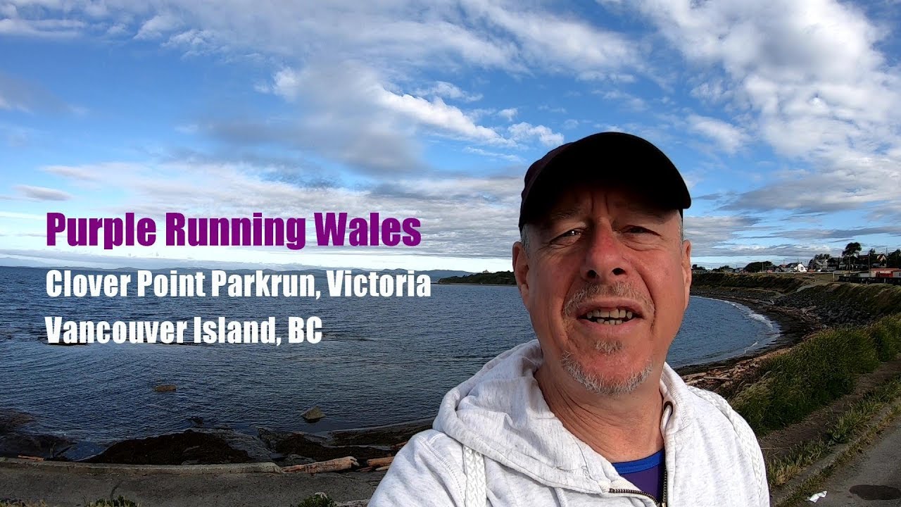 Running the Clover Point Parkrun in Victoria, BC