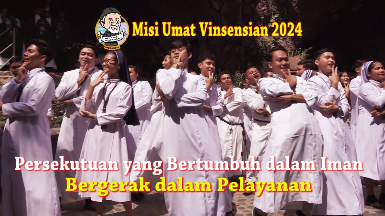 BERTUMBUH DALAM IMAN - BERGERAK DALAM PELAYANAN - Paroki Vinsensius Kediri #misiumatvinsensian