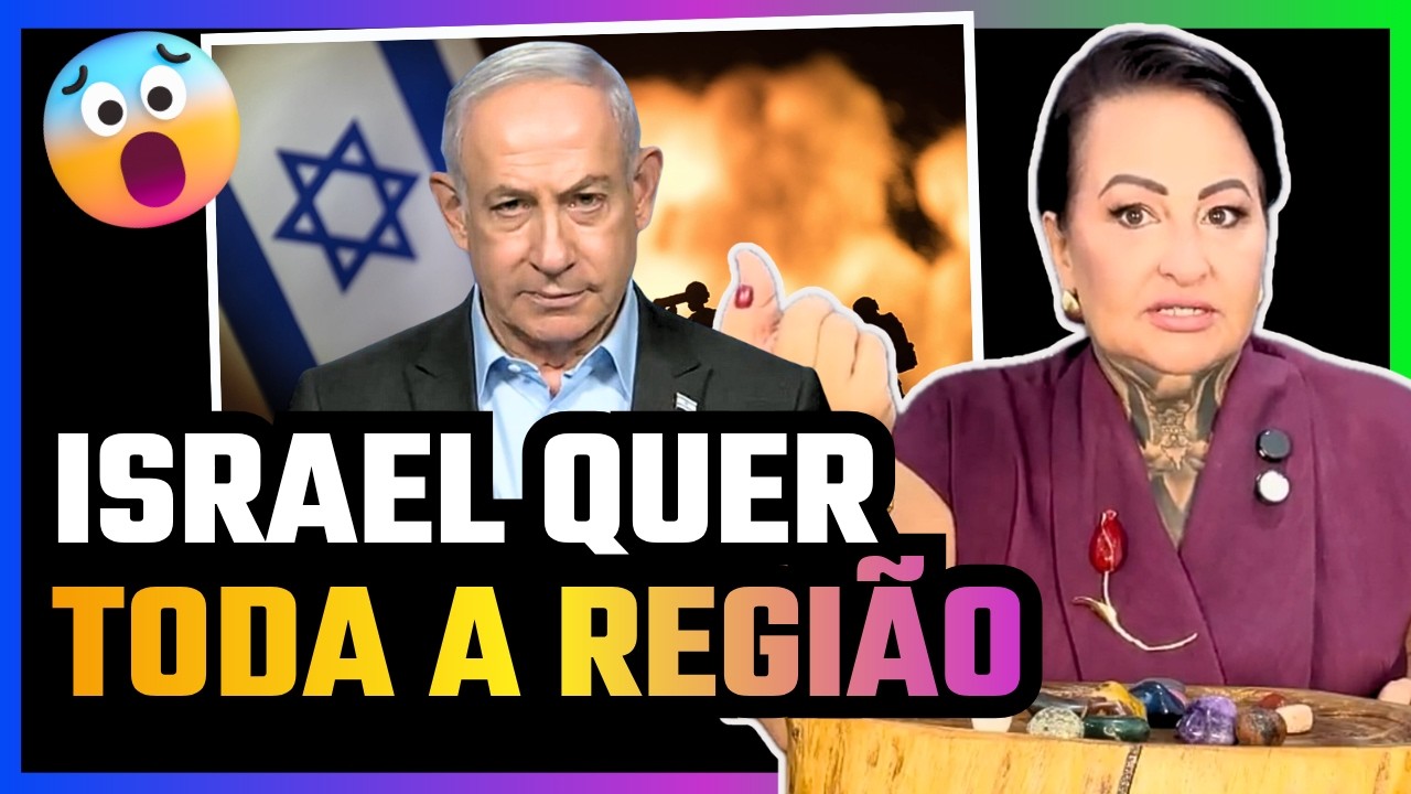 SARA ZAAD PREVIS&Otilde;ES ASSUSTADORAS, ISRAEL QUER DOMINAR TODA A REGI&Atilde;O E+😱 🔥