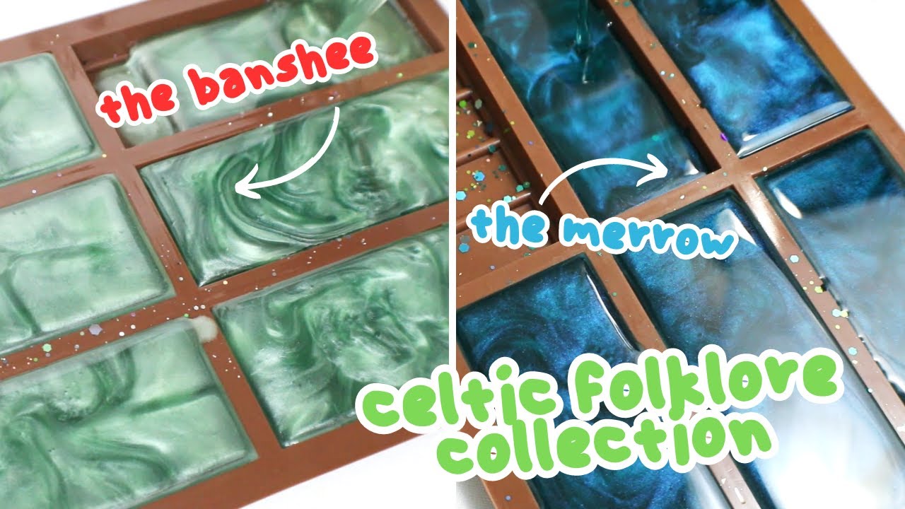 Making Wax Melts Inspired by Celtic Folklore Part 2 | Silent Studio Vlog
