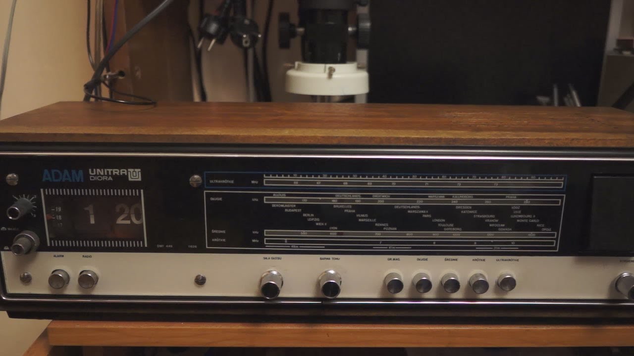 Radio Adam DMP-445 - Naprawa i przestrojenie