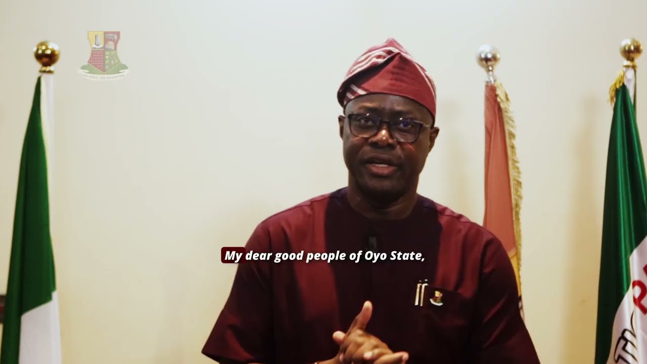 Новогоднее послание губернатора Сейи Макинде 2026 #oyostate #seyimakinde #newyear2026 #nigeria