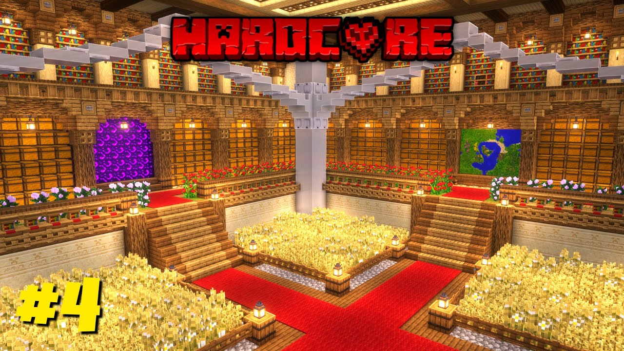 I Built My DREAM Storage Room in Minecraft Hardcore!