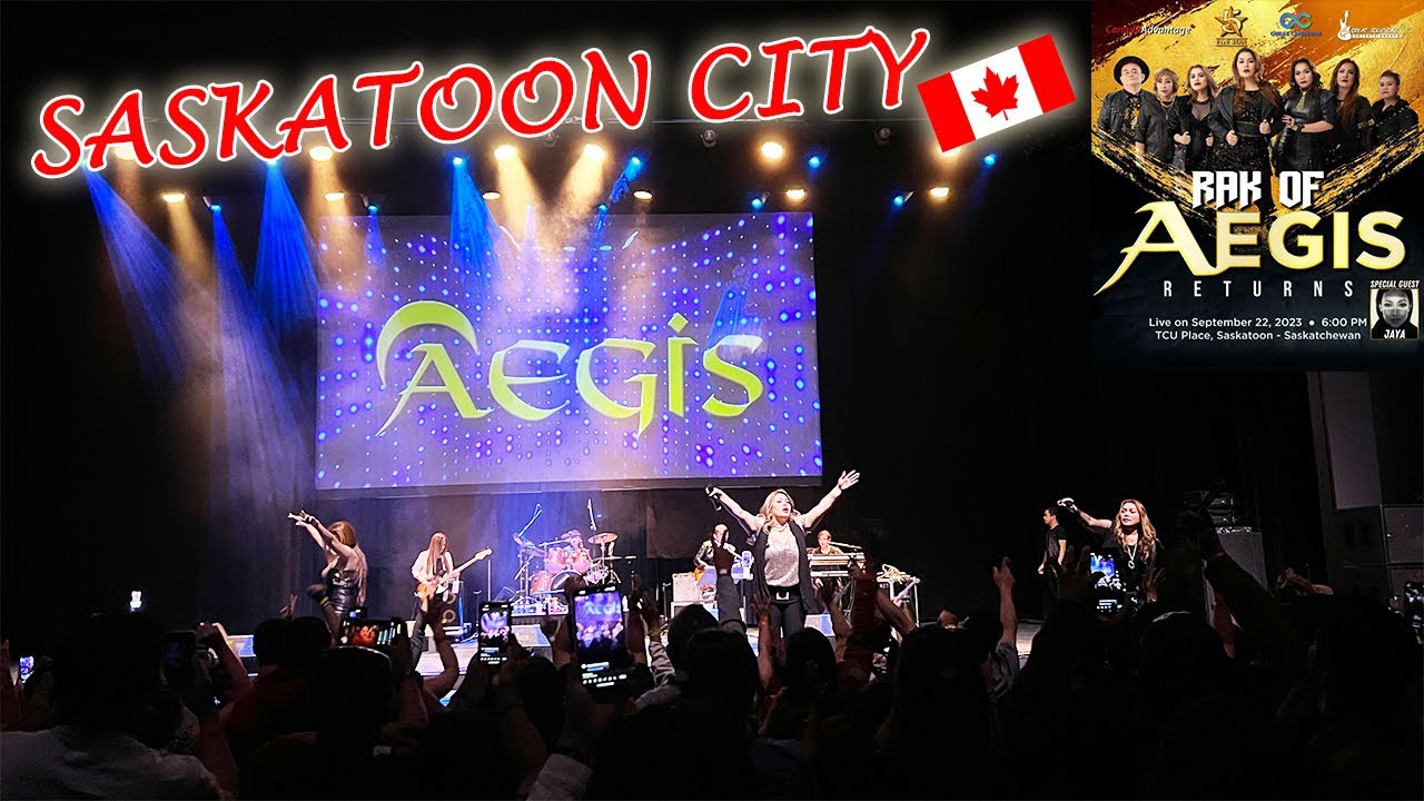 AEGIS AND JAYA IN SASKATOON CITY CONCERT