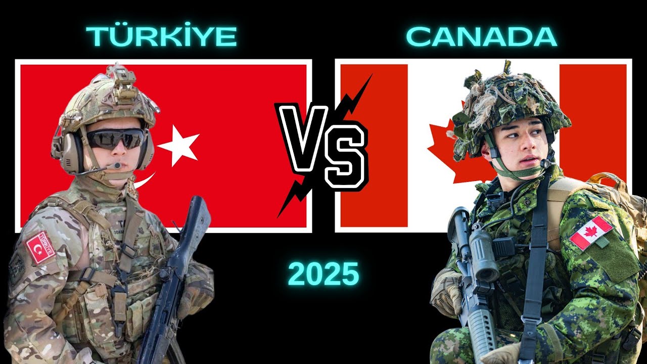T&uuml;rkiye vs Kanada askeri g&uuml;&ccedil; karşılaştırması 2025 | T&uuml;rkiye vs Canada military power comparison 2025