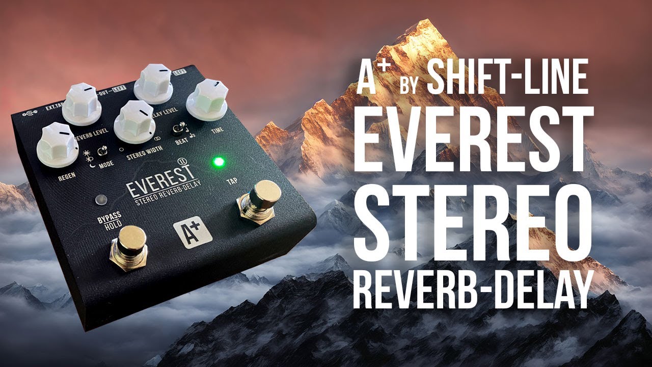 A+ by Shift-Line: EVEREST II Stereo Reverb-Delay