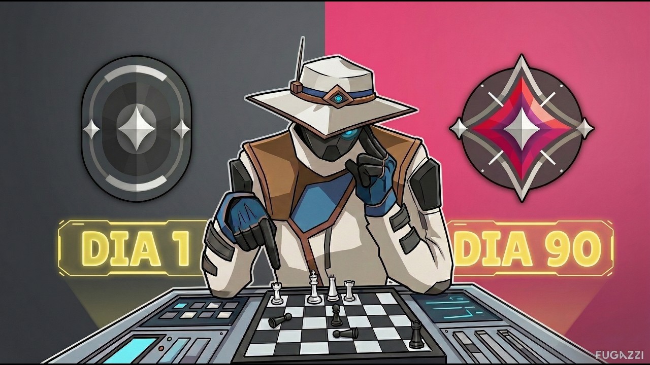 Joguei minha PRIMEIRA RANQUEADA no VALORANT… e achei FÁCIL!