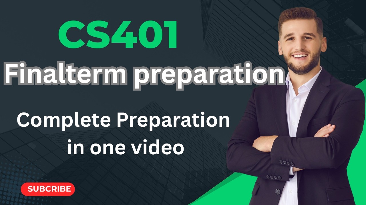 CS401 FINALTERM PREPARATION SPRING 2026 | IMPORTANT AND REPEATED MCQS | BY SIR SHARJEEL KHALID