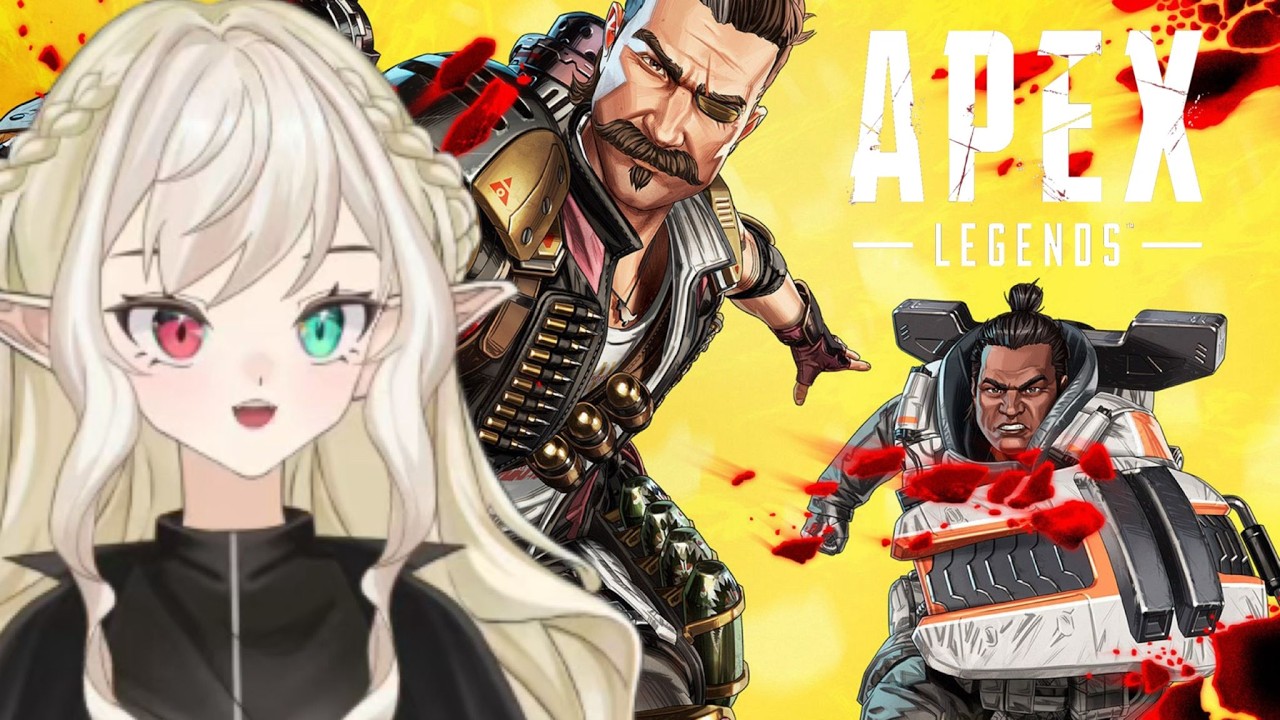 【Apex Legends】Apex新シーズン開幕！まったりソロランクで遊んでみます！【新人Vtuber/筑萌リアレル】