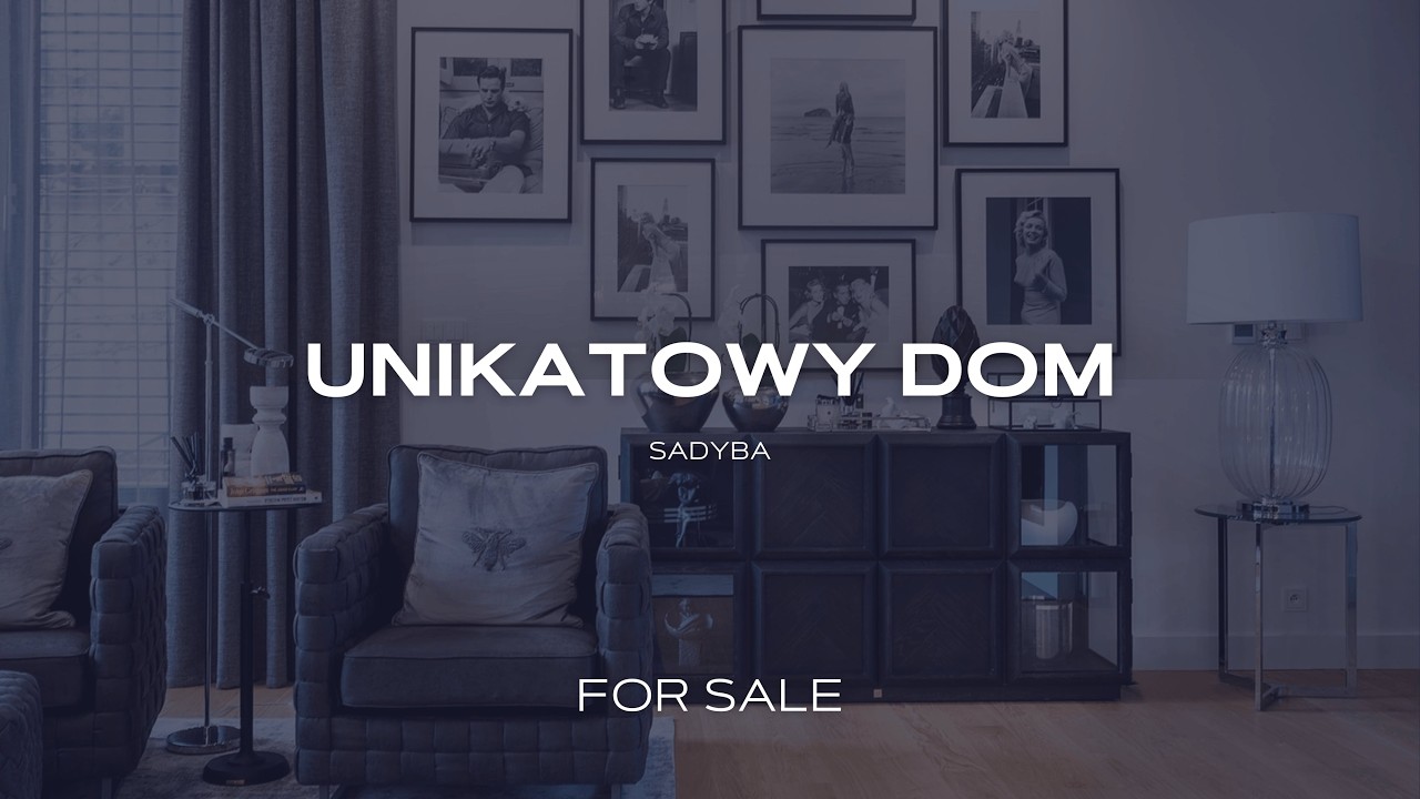 UNIKATOWY DOM NA SADYBIE NA SPRZEDAŻ