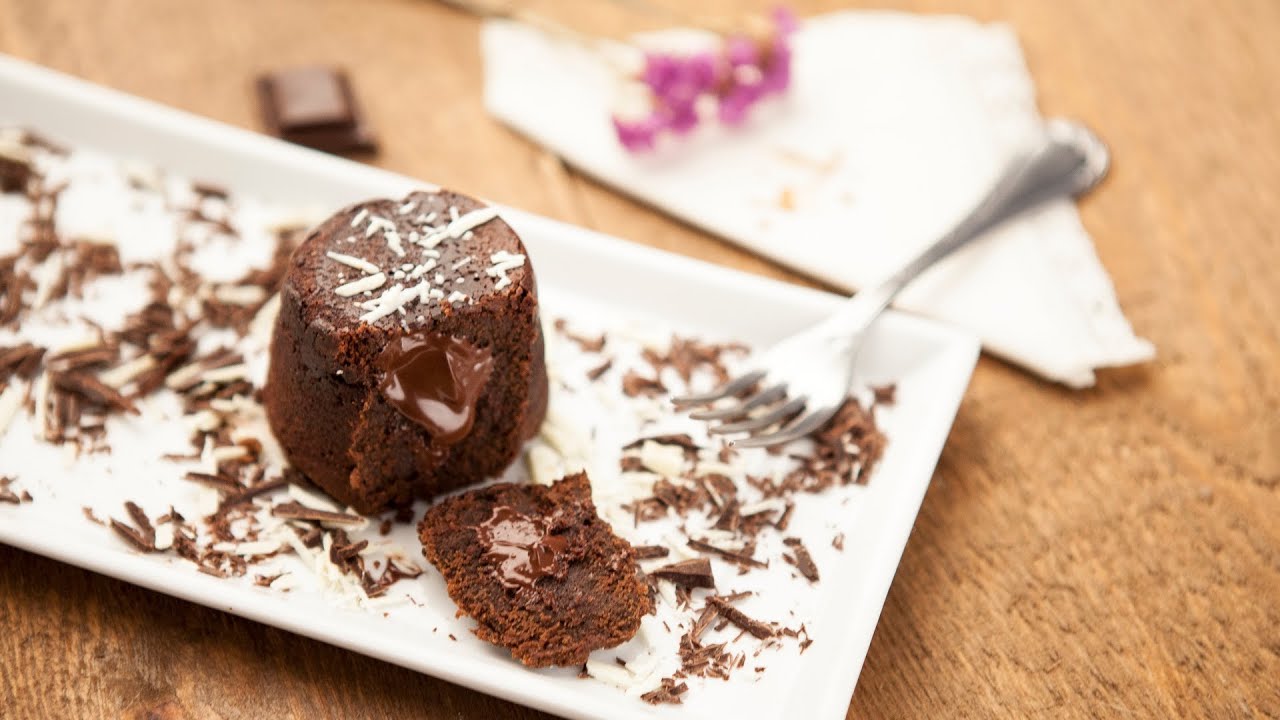 Coulant de chocolate con robot de cocina Mycook #recetasMycook #robotdecocina #coulant