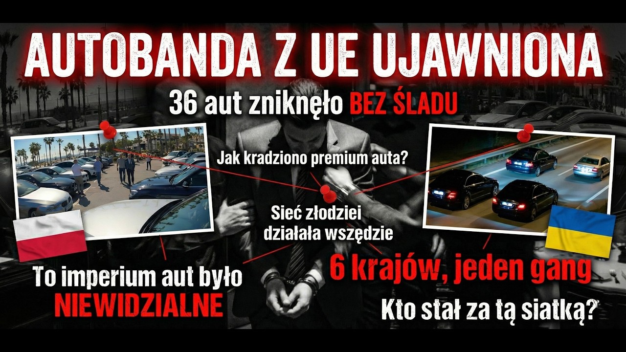Polsko-Ukraińska Autobanda: jak kradziono premium auta w 6 krajach jednocześnie?