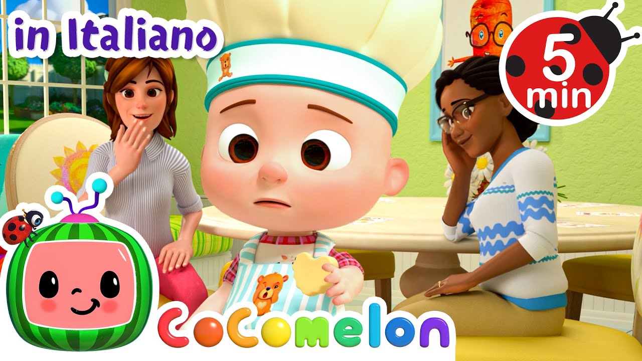 Prepariamo i biscotti per le nostre mamme! | CoComelon Italiano - Canzoni per Bambini
