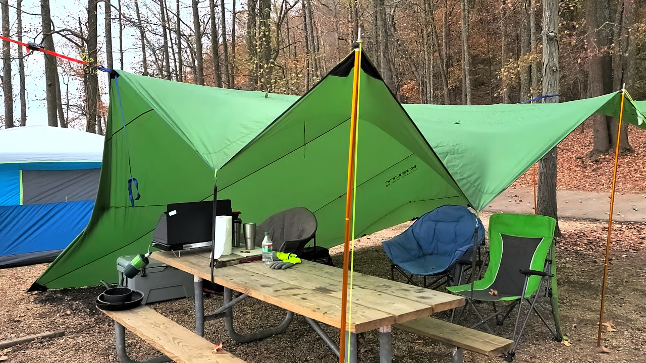 kelty Noah's tarp 20. another configuration.
