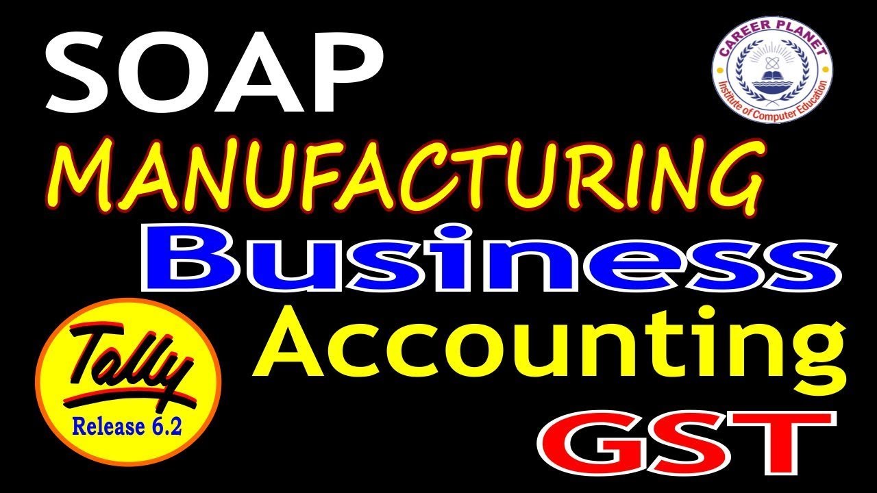 GST Tally ERP 9 Manufacturing Business Accounting |Learn Tally Accounting Case Study
