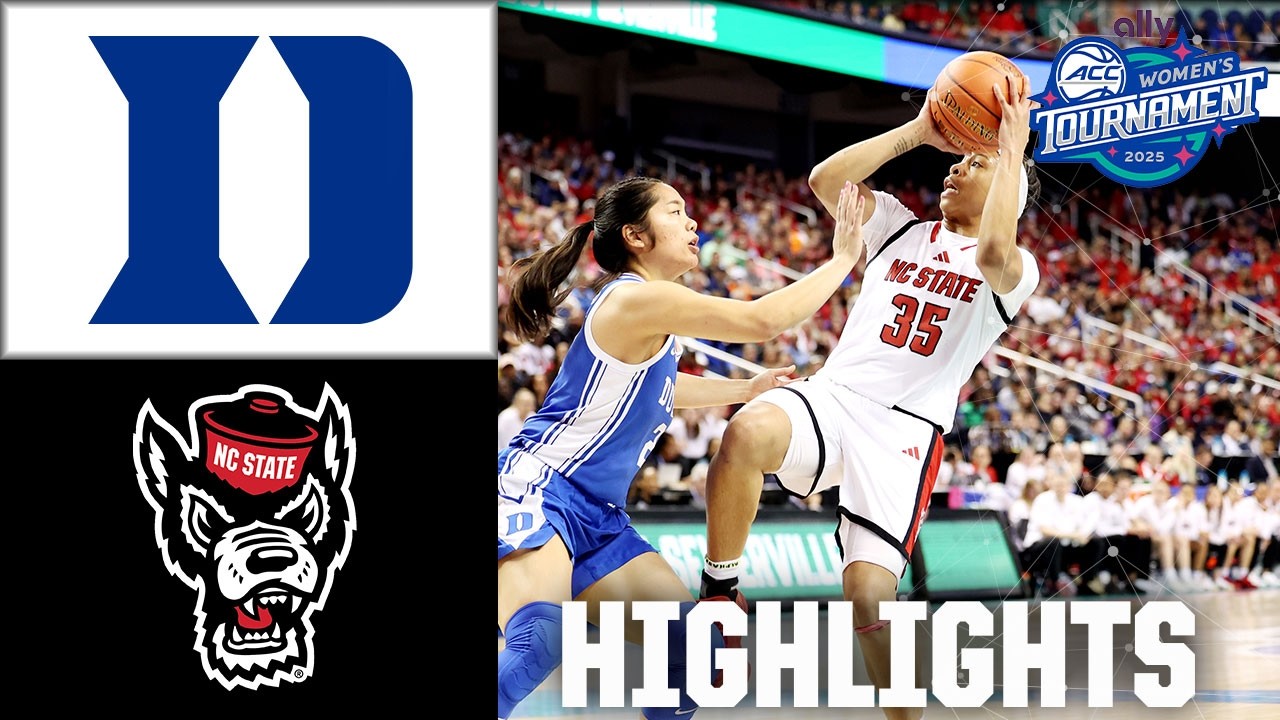 ACC Championship UPSET 🔥 Duke Blue Devils vs. NC State Wolfpack | Full Game Highlights | ESPN CBB