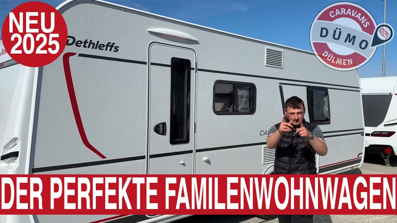 Der PERFEKTE Familienwohnwagen? Dethleffs Camper 560FMK vorgestellt!