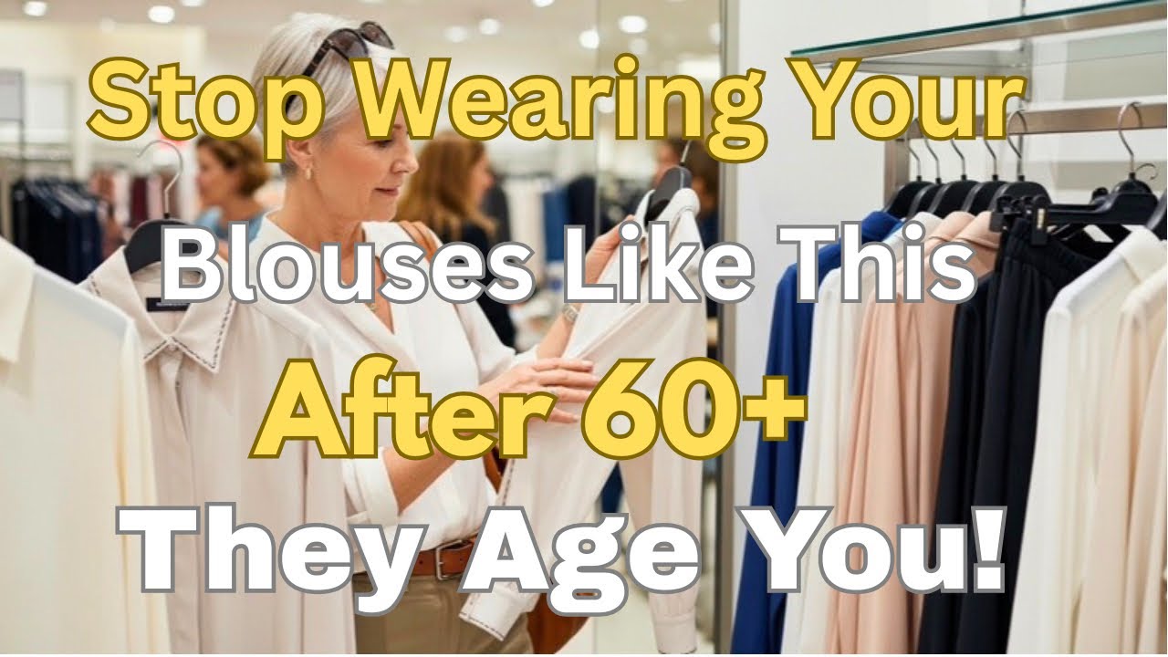 7 Blouse Mistakes Aging You After 60 And What to Wear Instead