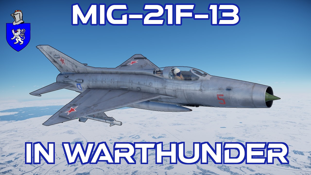 МиГ-21Ф-13 в War Thunder: базовый обзор