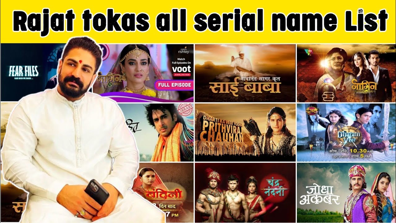 Rajat tokas all serial name list | Rajat tokas new serial 2023 | rajat tokas wife | tv actor