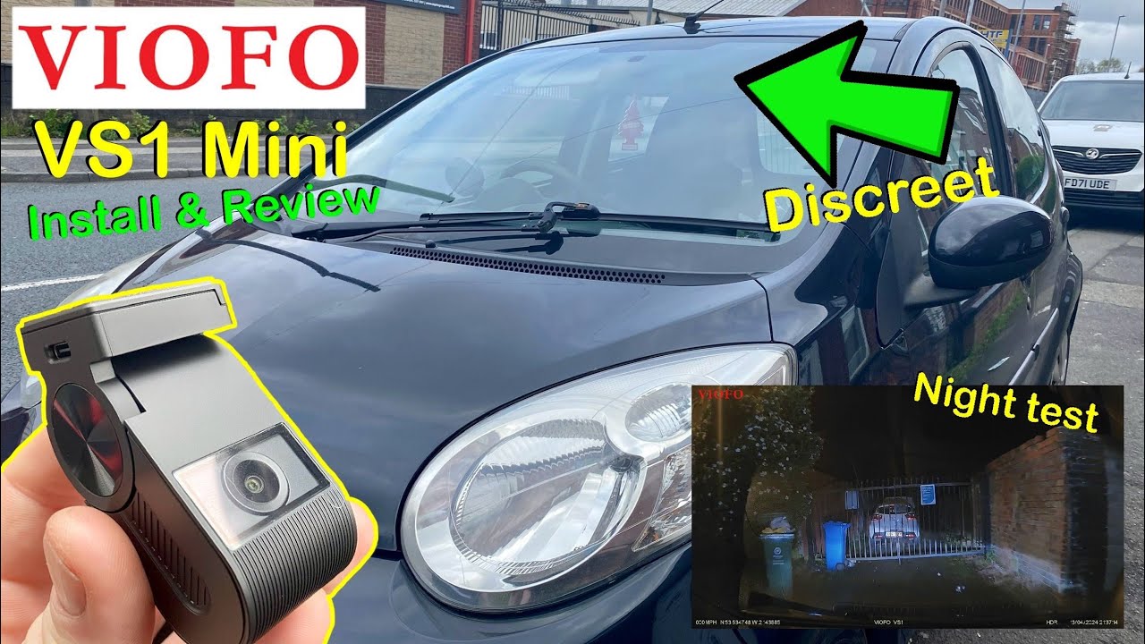 VIOFO VS1 Mini Dash Cam Installation + Review / CityBug Discrete Dashcam Installed