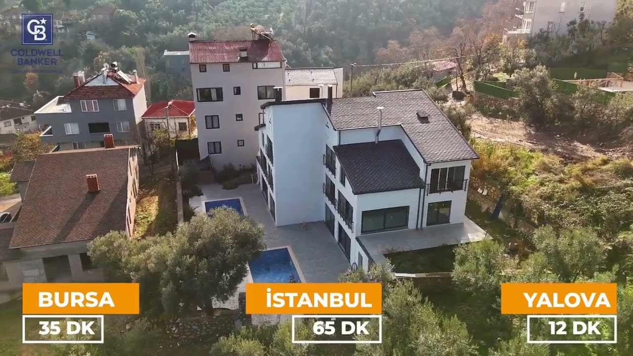 Coldwell Banker SAFRAN GAYRİMENKUL Güncel Drone Çekimleri!. VİLLA/TİCARİ/ARSA