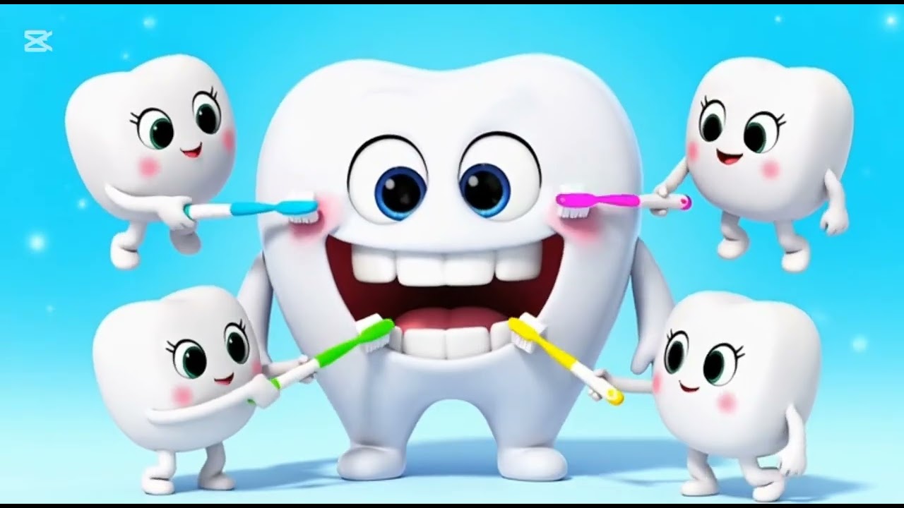 Brush Your Teeth Adventure! 🦷 Fun Cartoon Kids Fight Cavities & Sparkling Smiles