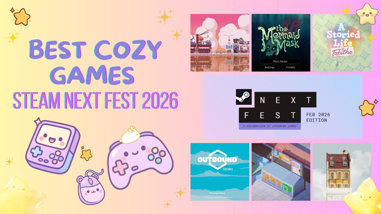 Top 8 Cozy Games from Steam Next Fest You Need to Wishlist 🍂