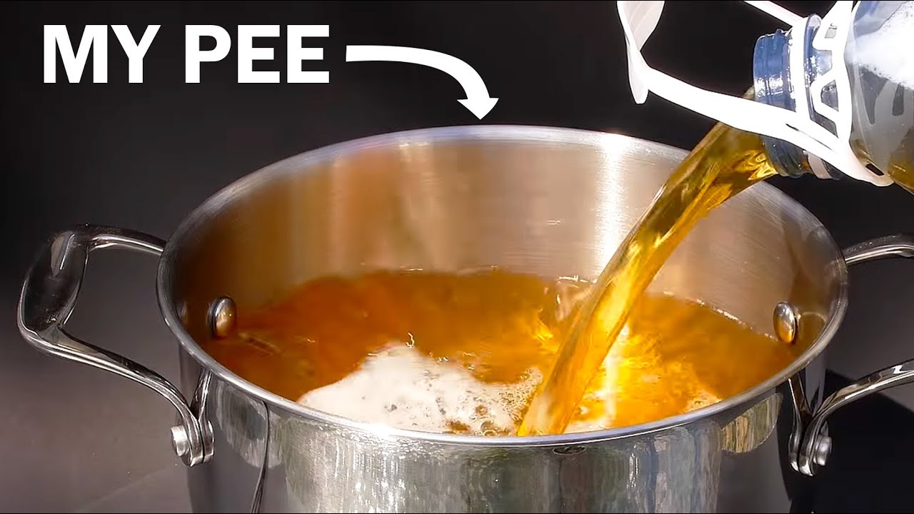 Extracting urea from my own pee