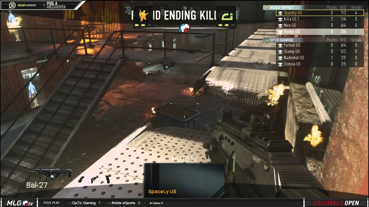 Optic Gaming vs Noble Impact - Game 5 - Pool Play - MLG Columbus Open
