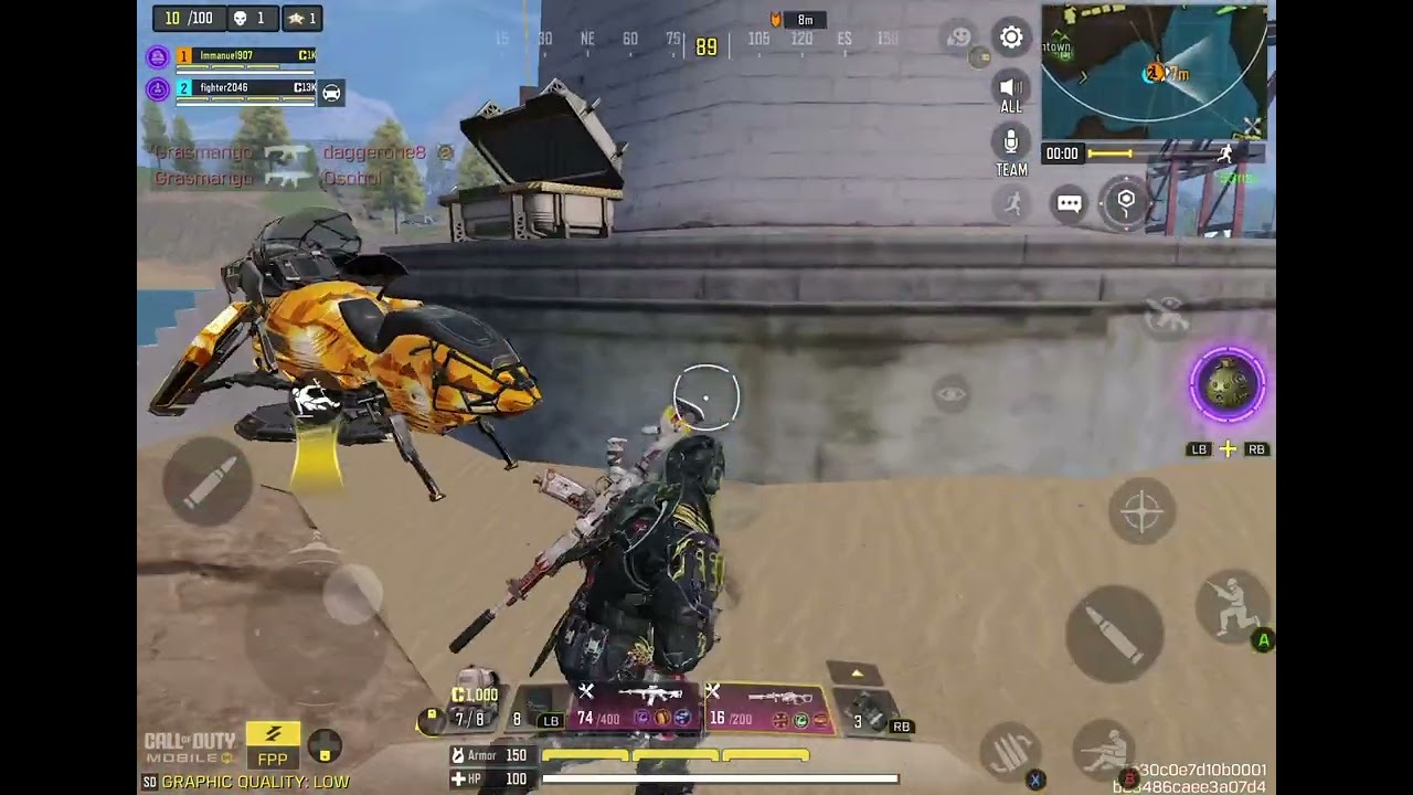 The Battle of the Lighthouse saved by a teammate 
