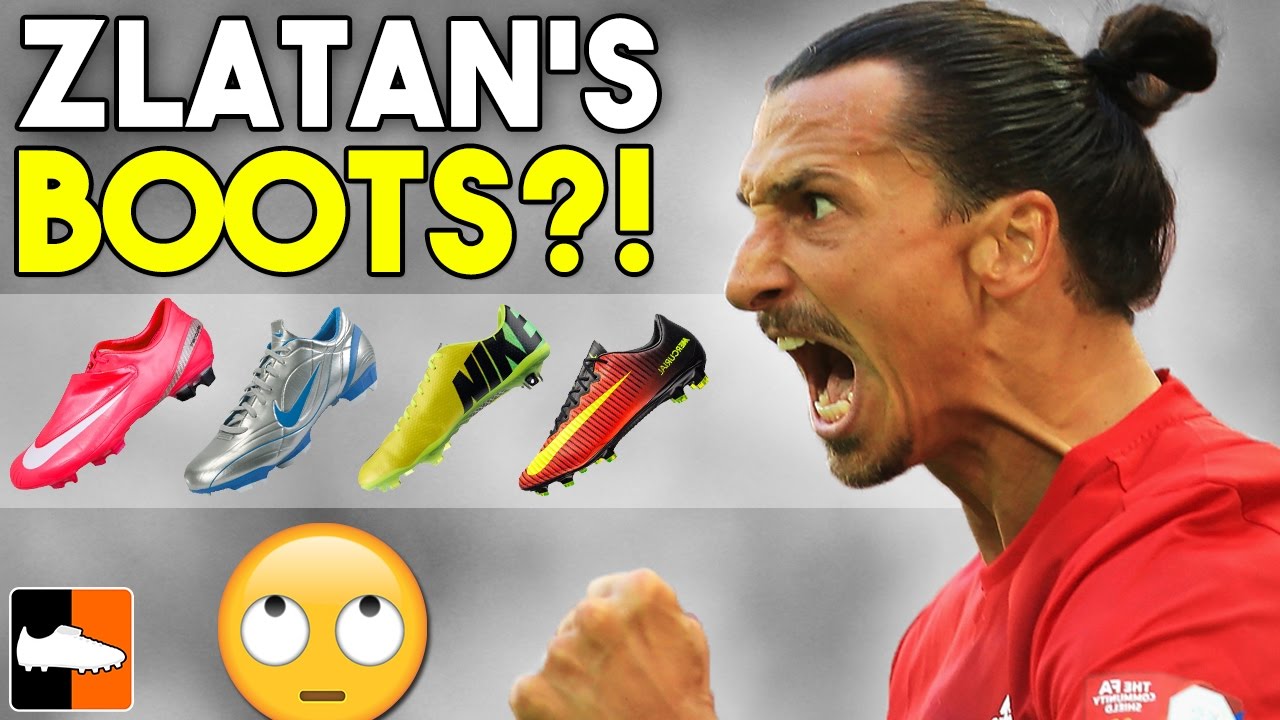 Zlatan Ibrahimović Football Boot History | What boots/cleats does he wear?
