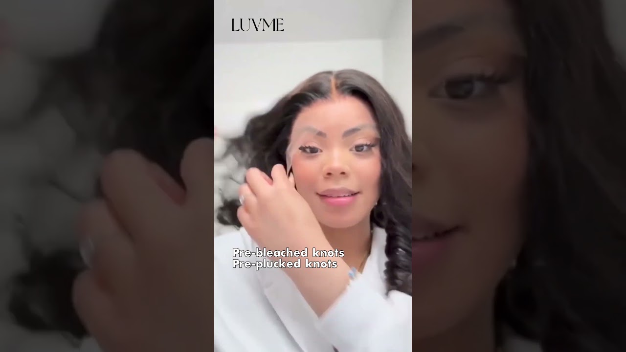 Lace or Skin?😱Flawless lace wig install tutorial✨   #luvmehair #hair #hairtutorial #naturalhair