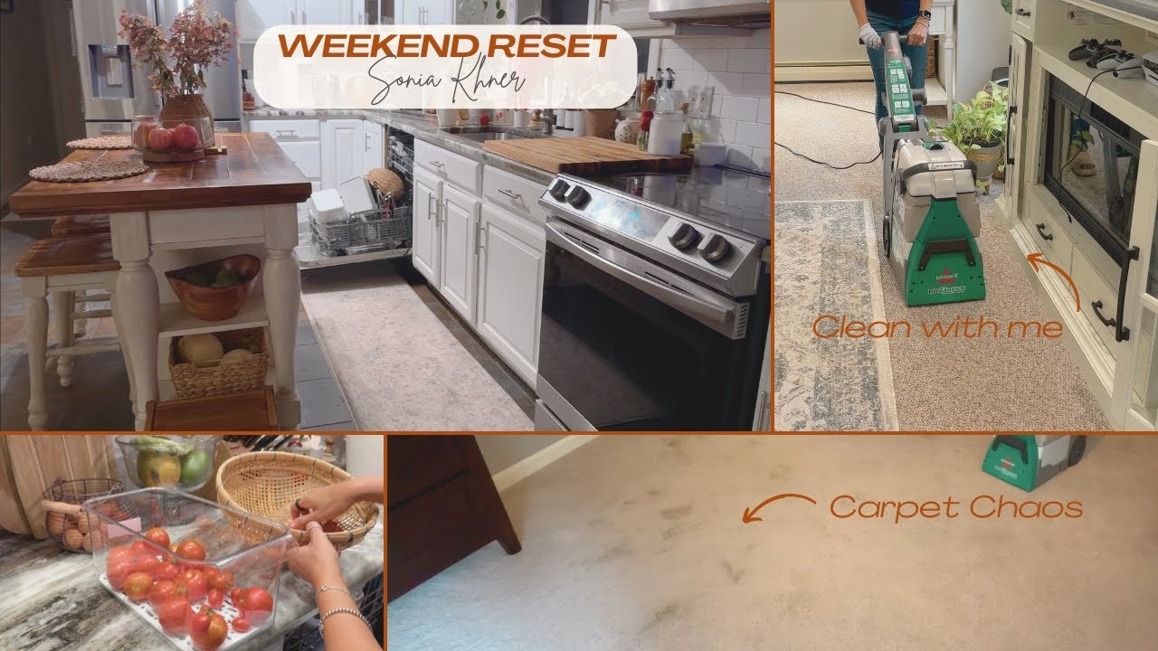 Dog Mess, New Puppy & Carpet Chaos 🐾 | Finding Peace in the Mess | Weekend Reset