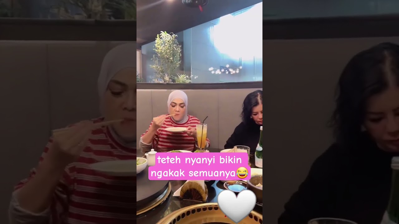 teteh bikin ngakak semua 