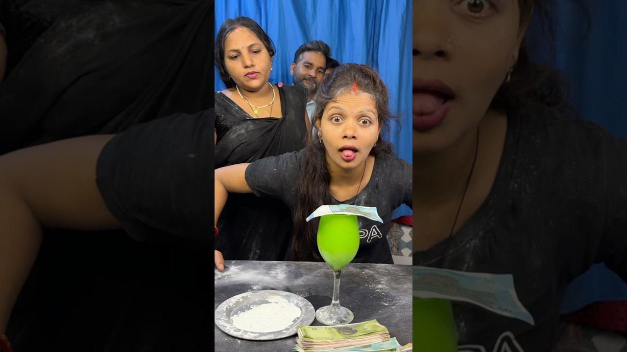 Amazing blow the money funny family challenge✅ #shorts #game