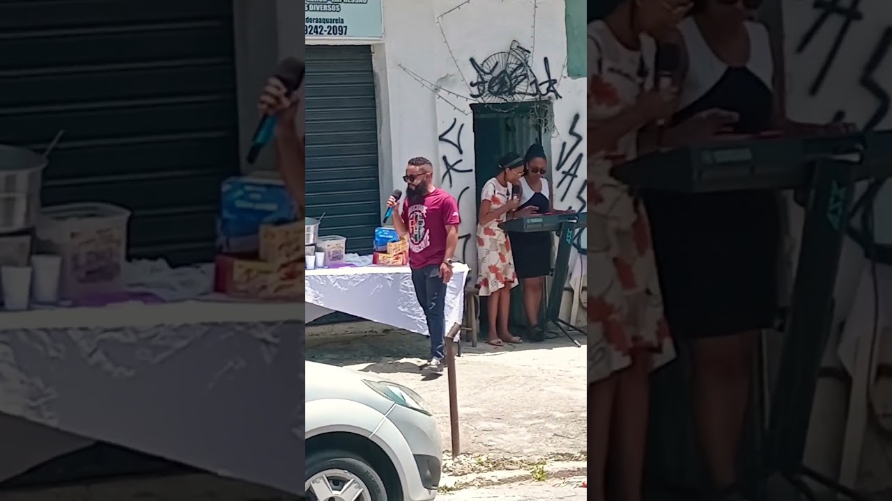 Pr Robson Dutra/culto ao livre/Ribeiro de Abreu (part 4)