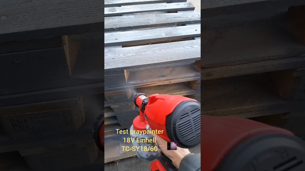 Test #einhell #painting #builder #mech #craftman  model TC-SY 18/60 18V