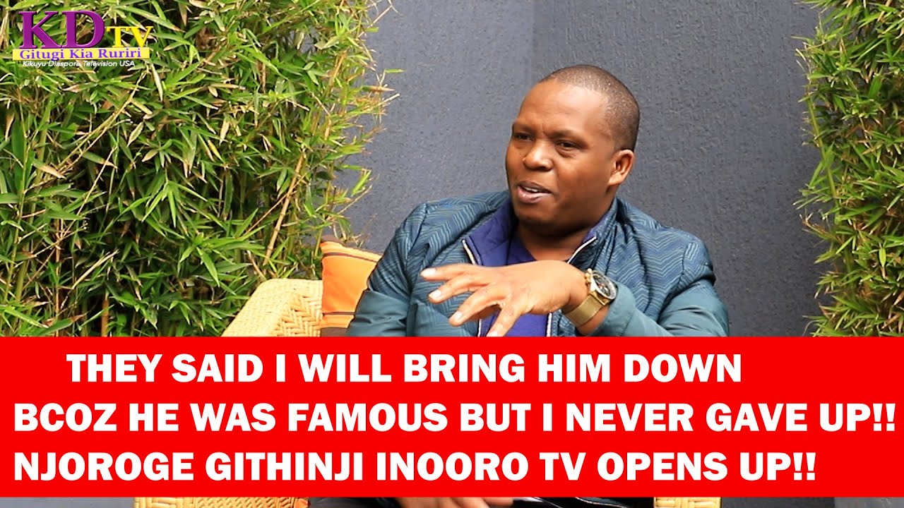 AFTER  I WAS FIRED FROM KAMEME I FELT LIKE THE END HAS COME,BUT GOD GAVE ME A COME BACK AT INOORO TV