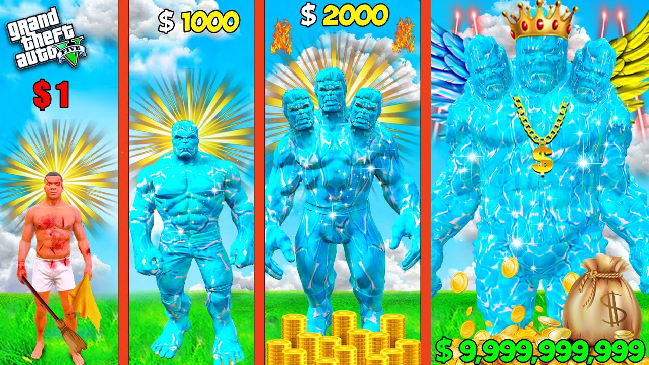 Shinchan & Franklin's Mind-Blowing Journey to Becoming the Mightiest BLUE and BLACK GOD in GTA