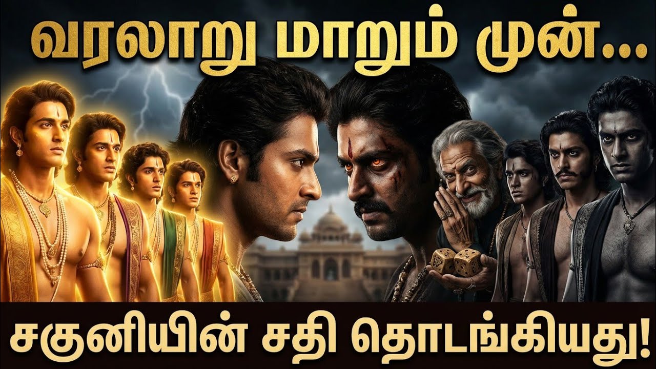 “வரலாறு மாறும் முன்…” [ “சகுனியின் சதி தொடங்கியது!” ]  | part 2 watch full  | *Mahabharatham Part 2