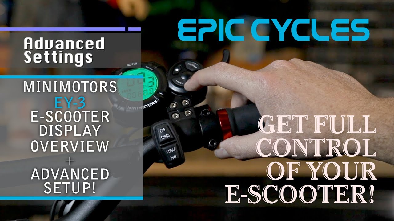 Minimotors EY3 Display Overview