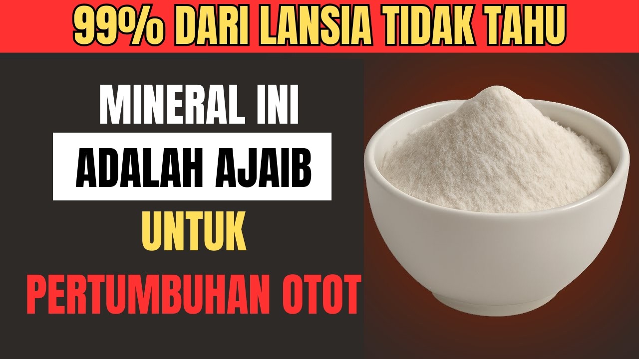 Lupakan Protein! Mineral INI Membangun Kembali Otot dengan Cepat Setelah 60