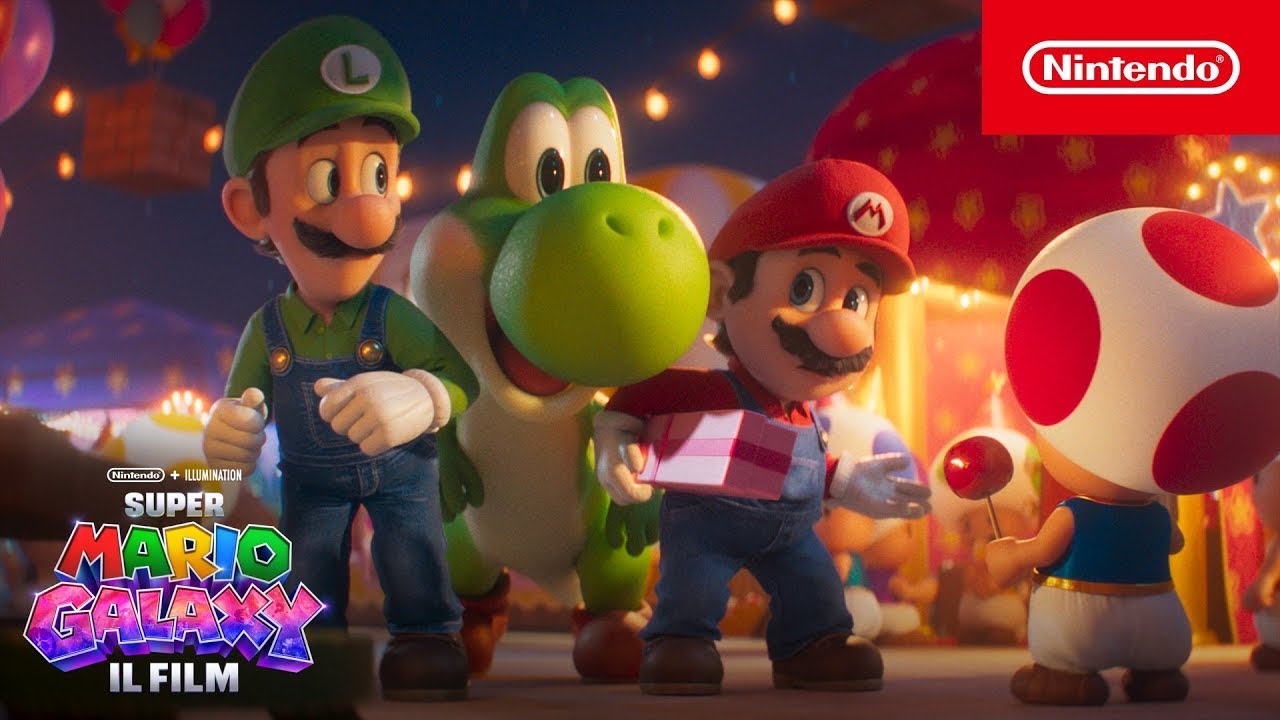 Super Mario Galaxy, Il trailer con Yoshi doppiato in italiano