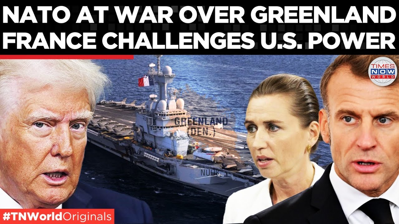 TRUMP VS MACRON: France Deploys Carrier to Atlantic as Greenland Tariff War Shatters NATO Unity